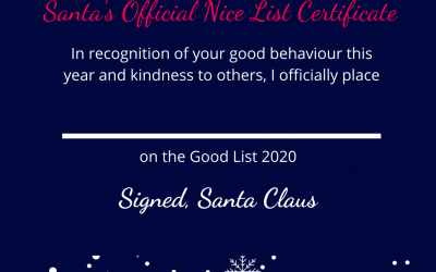 FREE DOWNLOAD: Santa Letter & Nice List Certificate